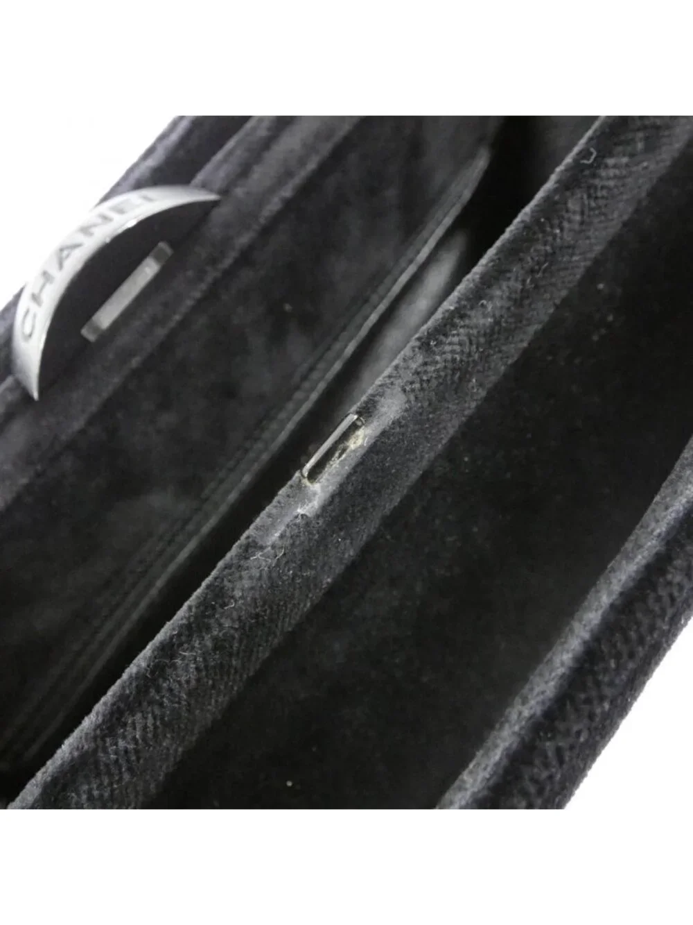 Chanel Vintage Bag Handbag Black